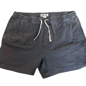 Madewell Men's Large Gray 100% Cotton Everywhere Shorts, 5in Inseam